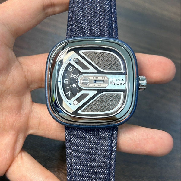 Pre-Owned] Seven Friday Urban Explorer M1B/01 Square Automatic Watch