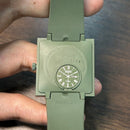 [Pre-Owned] Swatch What If…Green? Square Quartz Unisex Watch
