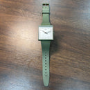 [Pre-Owned] Swatch What If…Green? Square Quartz Unisex Watch