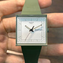 [Pre-Owned] Swatch What If…Green? Square Quartz Unisex Watch