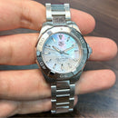 [Pre-Owned] Tag Heuer Aquaracer WAY1312 Mother of Pearl Quartz Ladies Watch