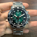 [Pre-Owned] Tissot Seastar 1000 Gradient Green Quartz Chronograph Men Watch