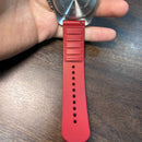 [Pre-Owned] Victorinox I.N.O.X 241986 Red Quartz Chronograph Rubber Men Watch