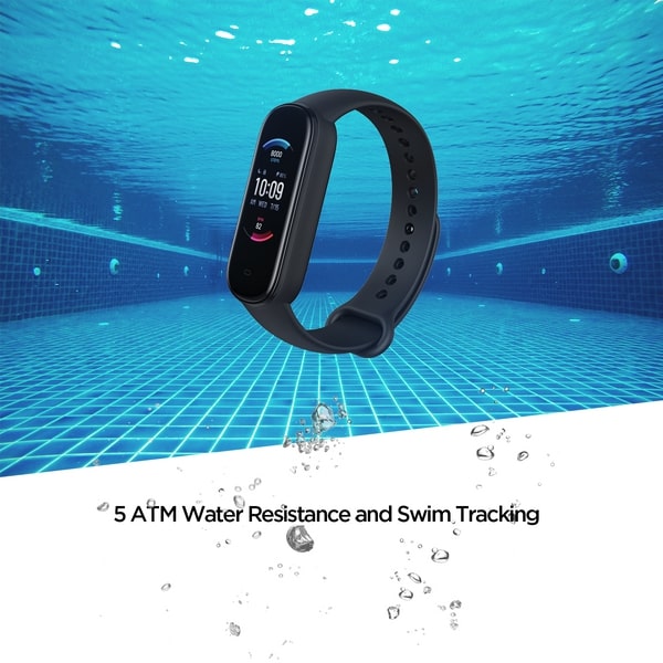Amazfit Band 5 Fitness Smartwatch 50m Water Resistance