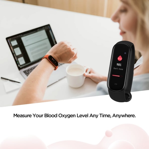 Amazfit Band 5 Fitness Smartwatch Measure Blood Oxygen