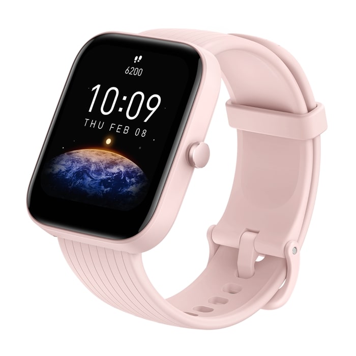 Amazfit Bip 3 Pro Pink Fitness Smartwatch