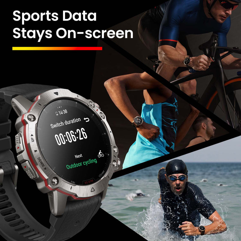 Amazfit Falcon Fitness Smartwatch Screen Display