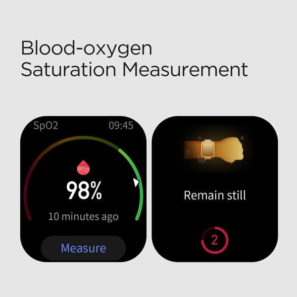 Amazfit GTS 2 Mini Blood Oxygen Monitor