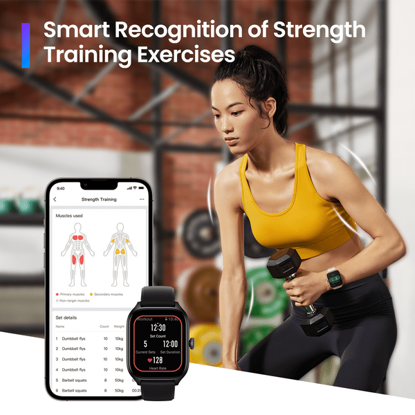 Amazfit GTS 4 Fitness Smartwatch Training Function