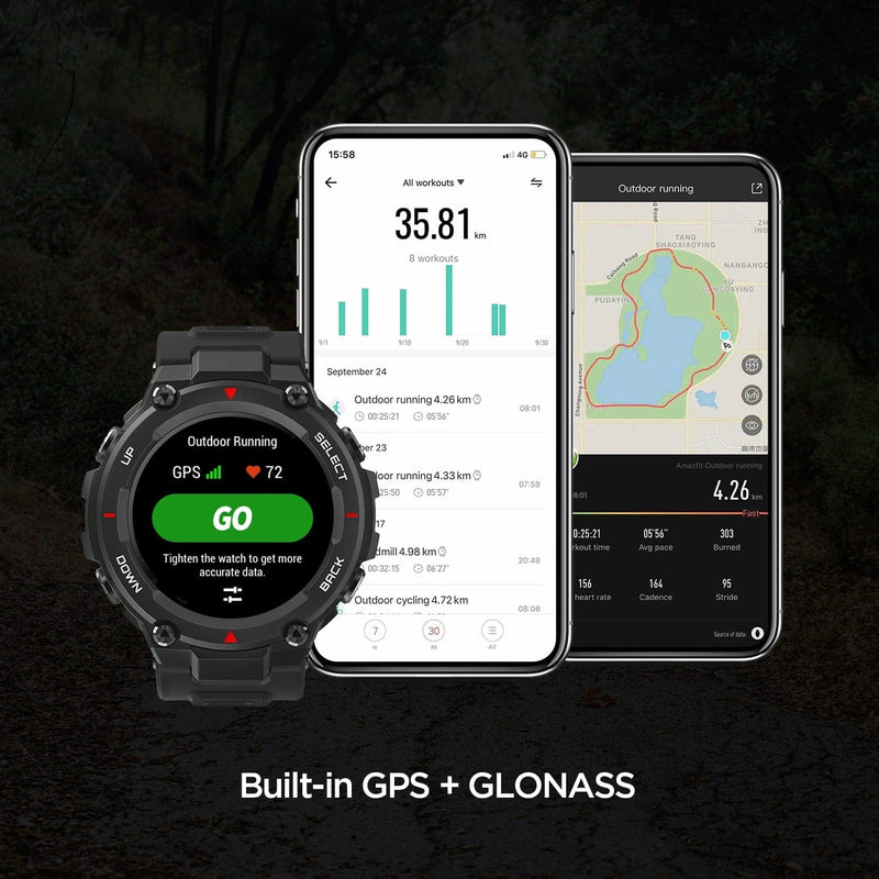 Amazfit T-REX GPS Features