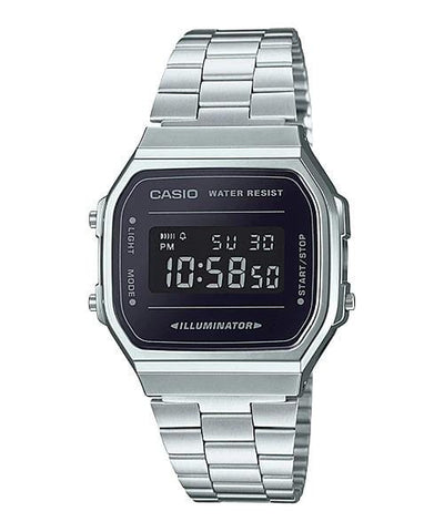 Casio Vintage A168WEM-1D Digital Stainless Steel Unisex Watch Malaysia