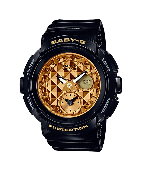 Casio Baby-G BGA-195M-1A Gold Dial Women Watch Malaysia
