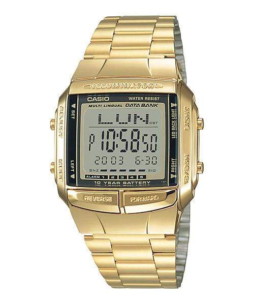 Casio Data Bank DB-360G-9A Stainless Steel Unisex Watch Malaysia