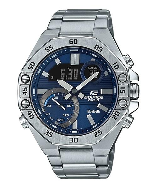 Casio Edifice ECB-10D-2A Blue Stainless Steel Men Watch Malaysia