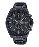  Casio Edifice EFV-610DC-1AV Black Steel Standard Chronograph Men Watch