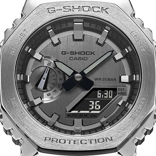 Casio G-Shock GM-2100-1ADR Grey Men Watch Malaysia 