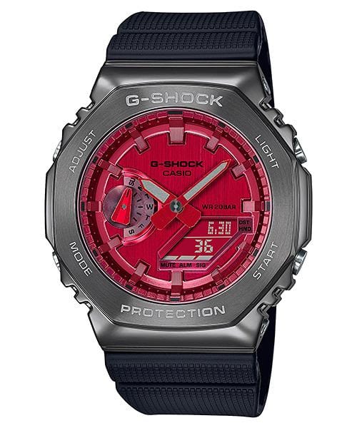 Casio G-Shock GM-2100B-4ADR Red Dial Men Watch Malaysia 