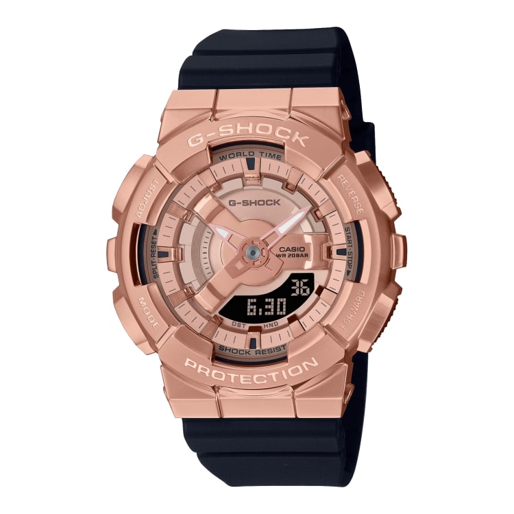 Casio G-Shock X ITZY LIA GM-S110PG-1A Rose Gold Metal Women Watch