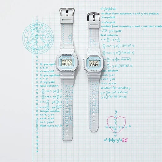 Casio G-Shock x Baby-G LOV-21B-7 Lover's Collection 2021 Couple Watch