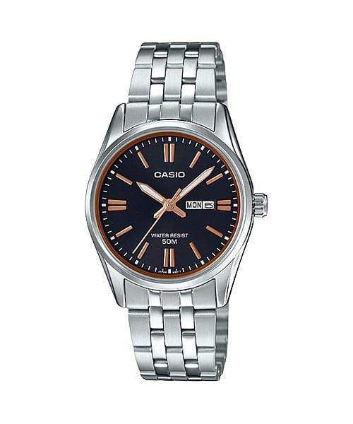 Casio Enticer LTP-1335D-1A2 Stainless Steel Women Watch Malaysia 