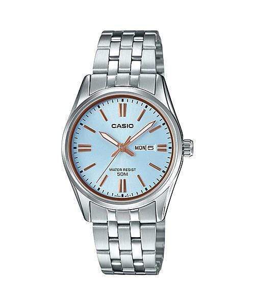 Casio Enticer LTP-1335D-2A Stainless Steel Women Watch Malaysia 