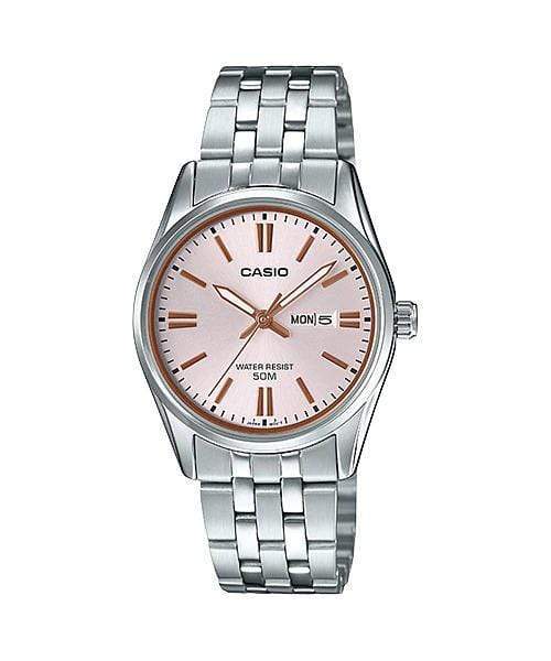 Casio Enticer LTP-1335D-4A Stainless Steel Women Watch Malaysia 