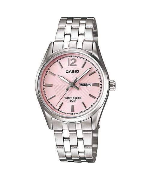 Casio Enticer LTP-1335D-5A Stainless Steel Women Watch Malaysia 