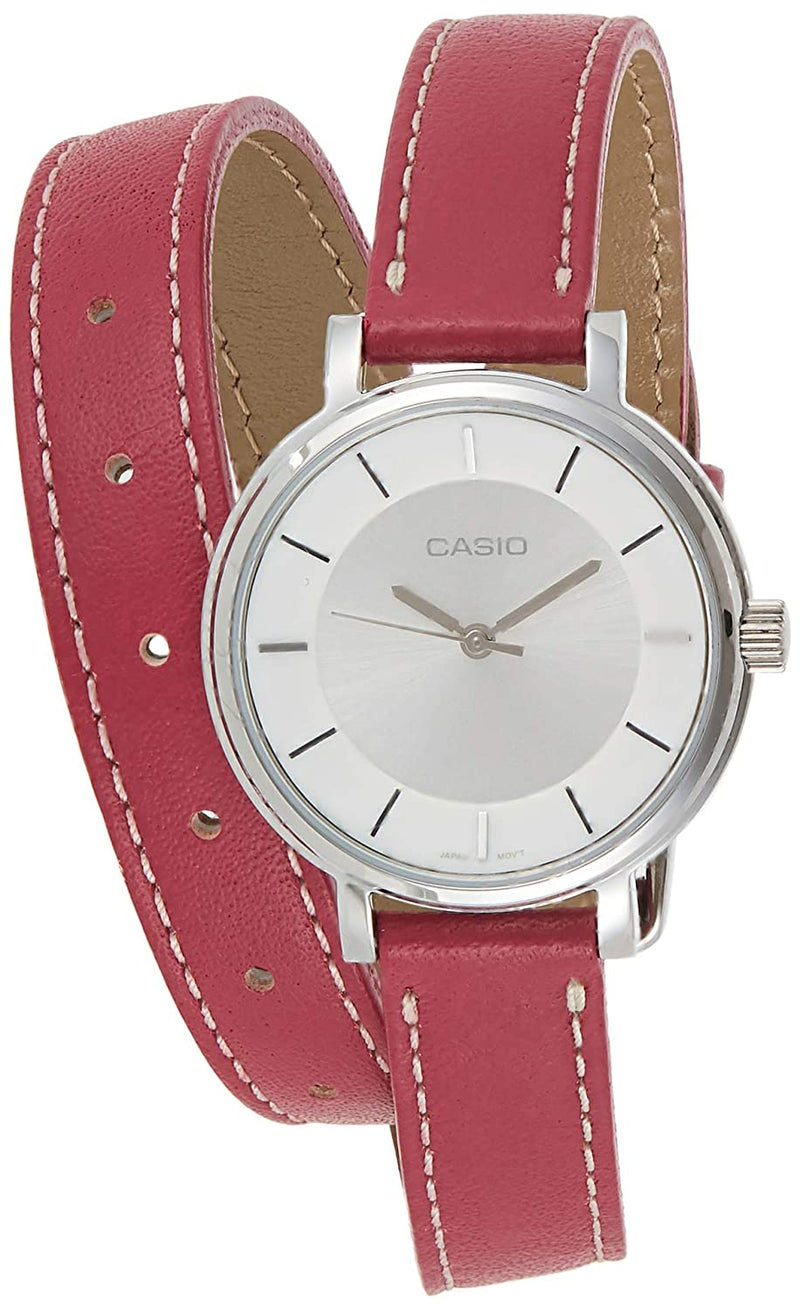 Casio Enticer LTP-E143DBL-4A1 Leather Strap Women Watch Malaysia