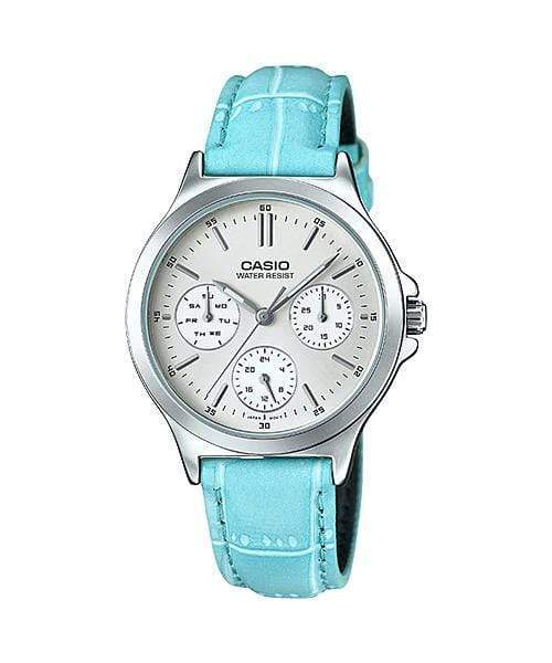 Casio Enticer LTP-V300L-2A Leather Strap Women Watch Malaysia 