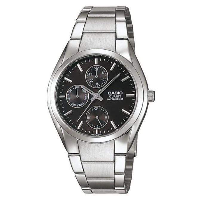 Casio Enticer MTP-1191A-1A Stainless Steel Men Watch Malaysia