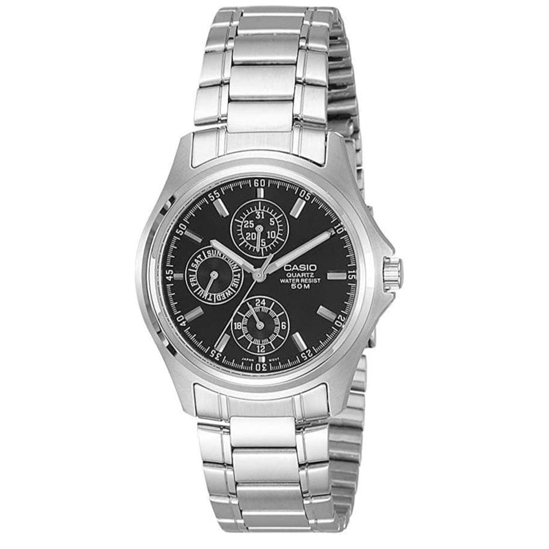 Casio Enticer MTP-1246D-1A Stainless Steel Men Watch Malaysia