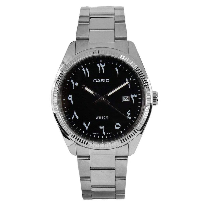 Casio Enticer MTP-1302D-1B3 Stainless Steel Men Watch Malaysia