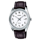 Casio Enticer MTP-1302L-7B3 Leather Strap Men Watch Malaysia