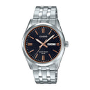 Casio Enticer MTP-1335D-1A2 Stainless Steel Men Watch Malaysia