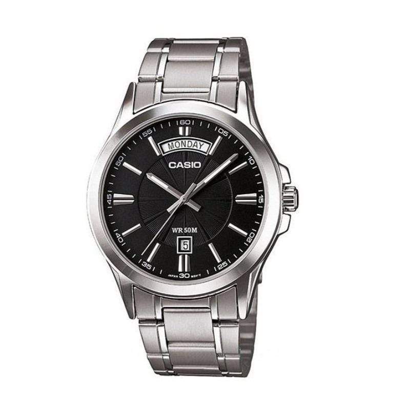 Casio Enticer MTP-1370D-1A Stainless Steel Men Watch Malaysia