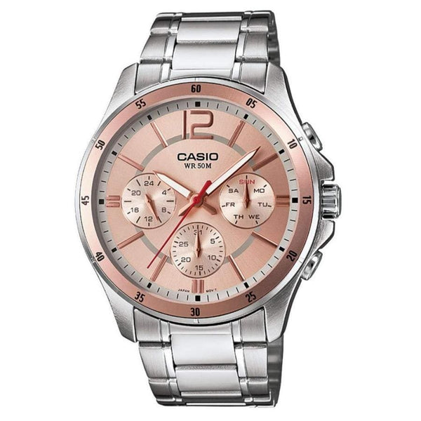 Casio Enticer MTP-1374D-9A Stainless Steel Men Watch Malaysia