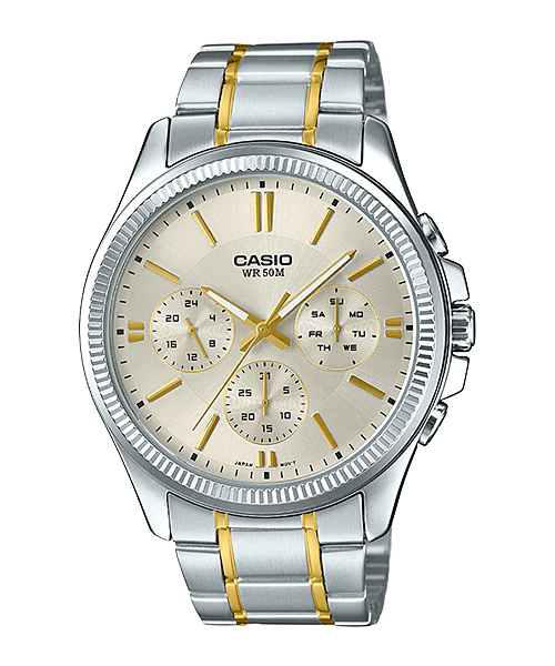 Casio Enticer MTP-1375SG-1A Stainless Steel Men Watch Malaysia