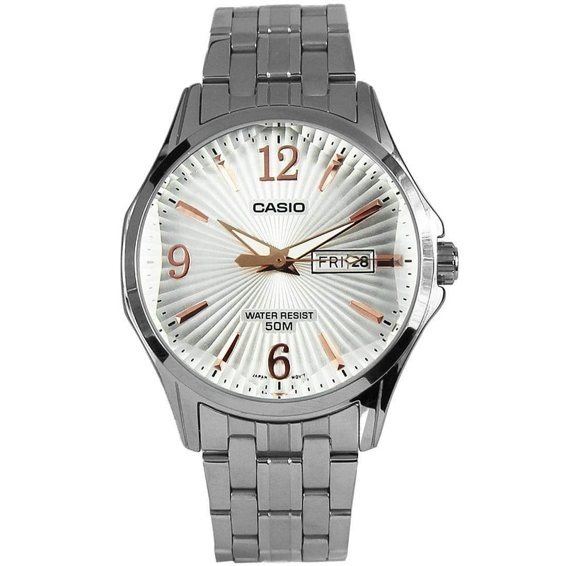 Casio Enticer MTP-E120DY-7A Water Resistant Men Watch Malaysia 