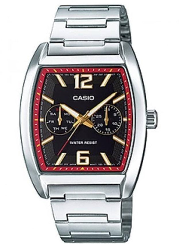 Casio Enticer MTP-E302D Stainless Steel Men Watch Malaysia 