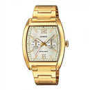 Casio Enticer MTP-E302G Stainless Steel Men Watch Malaysia 