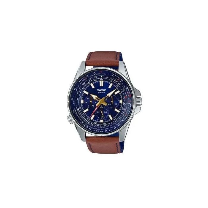 Casio Enticer MTP-SW320L Leather Strap Men Watch Malaysia 
