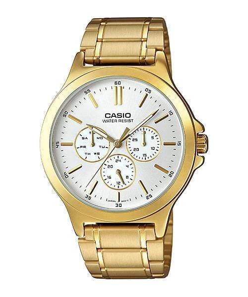 Casio Enticer MTP-V300G-7A Water Resistant Men Watch Malaysia 