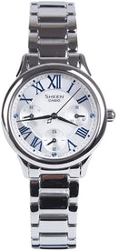 Casio Sheen SHE-3049D-7A Stainless Steel Women Watch Malaysia
