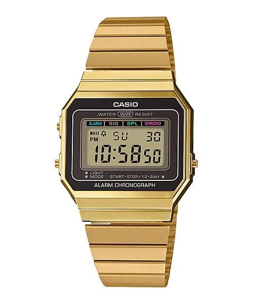 Casio Vintage A700WG-9A Gold Stainless Steel Women Watch Malaysia