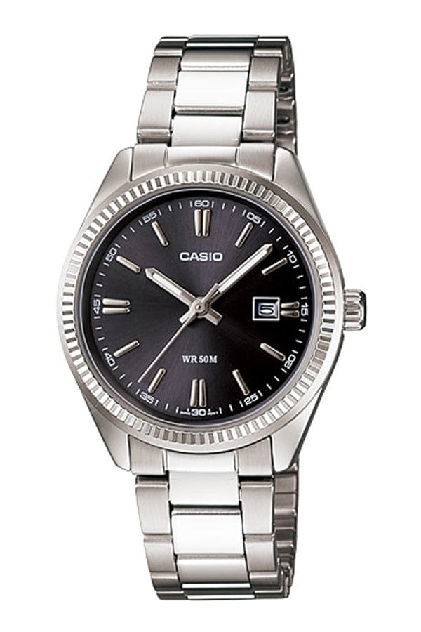 Casio Enticer LTP-1302D-1A1 Stainless Steel Women Watch Malaysia