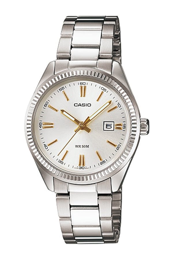 Casio Enticer LTP-1302D-7A2 Stainless Steel Women Watch Malaysia