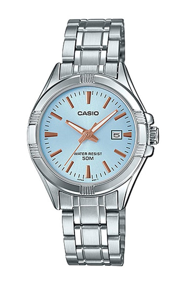 Casio Enticer LTP-1308D-2A Stainless Steel Women Watch Malaysia