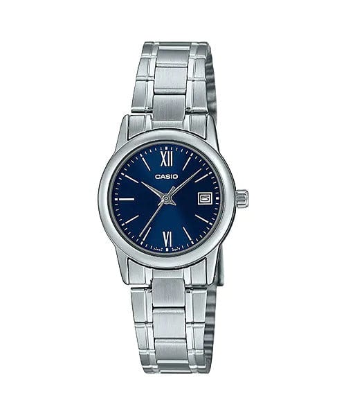 Casio Enticer LTP-V002D-2B3 Stainless Steel Women Watch Malaysia