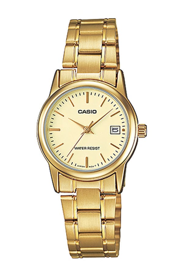 Casio Enticer LTP-V002G-9A Stainless Steel Women Watch Malaysia 