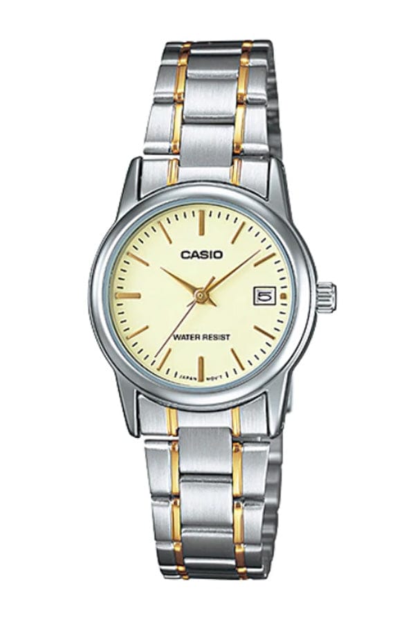 Casio Enticer LTP-V002SG-9A Stainless Steel Women Watch Malaysia 